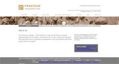 Desktop Screenshot of freedomasset.com